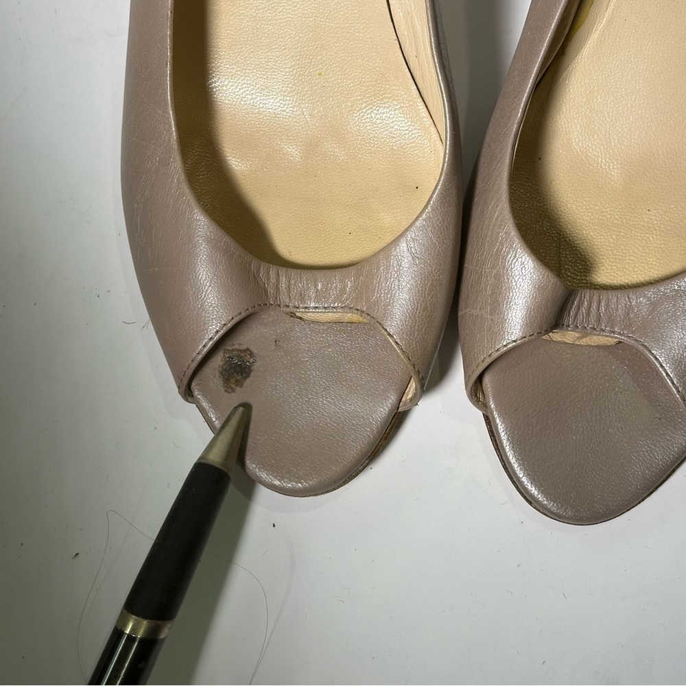 Prada Leather Pumps - Neutrals Pumps, Shoes - PRA907871 Size 10 - Picture 14 of 16